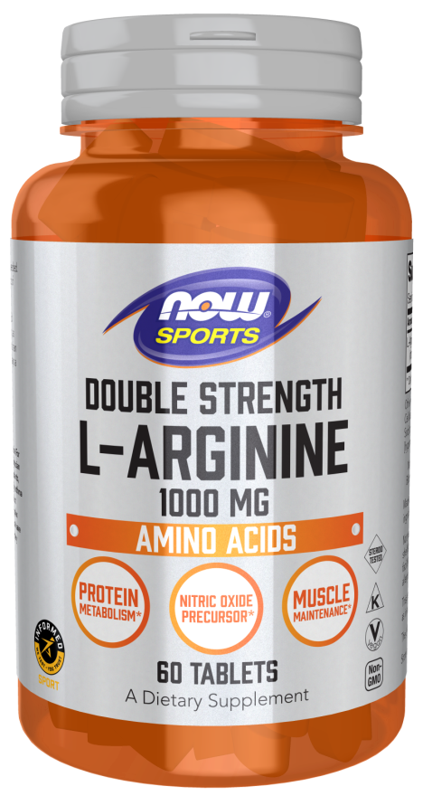 Now Foods L Arginine 1000mg 60tab